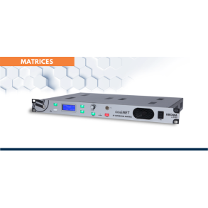 AEQ CROSSNET 40 port Intercom Matrix 20 VoIP ports