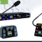 AEQ XPEAK D Desktop intercom user panel with 8 pageable 4way levers , 2 IP ports