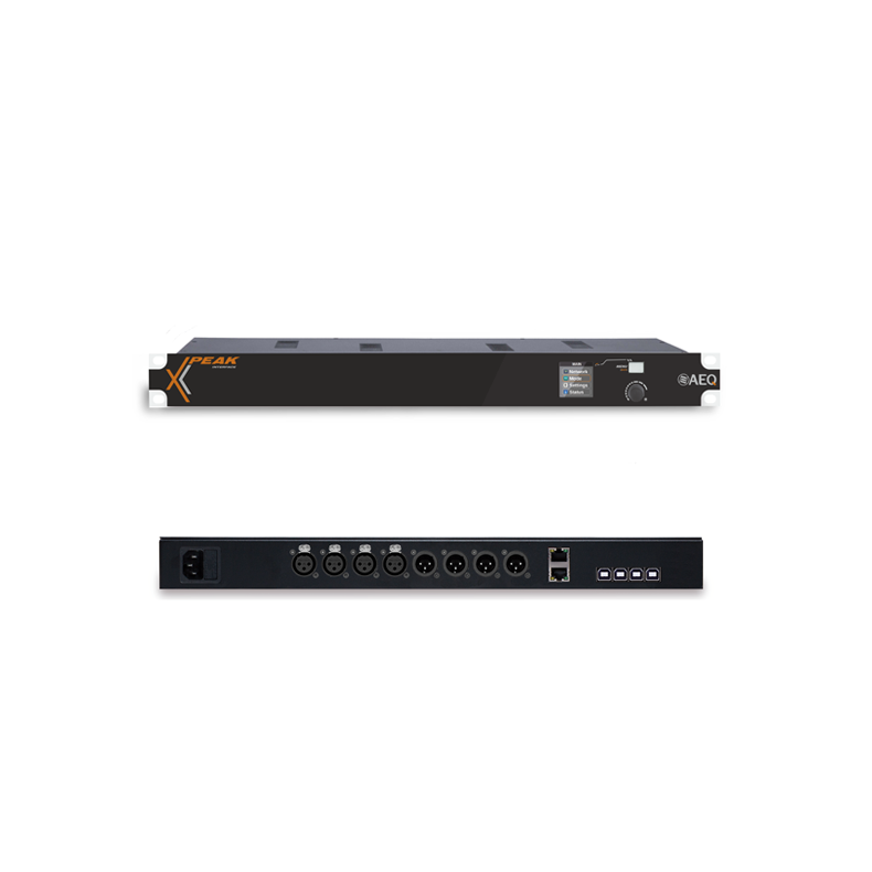 AEQ XPEAK IF Audio I/O interface and GPIO for intercom system