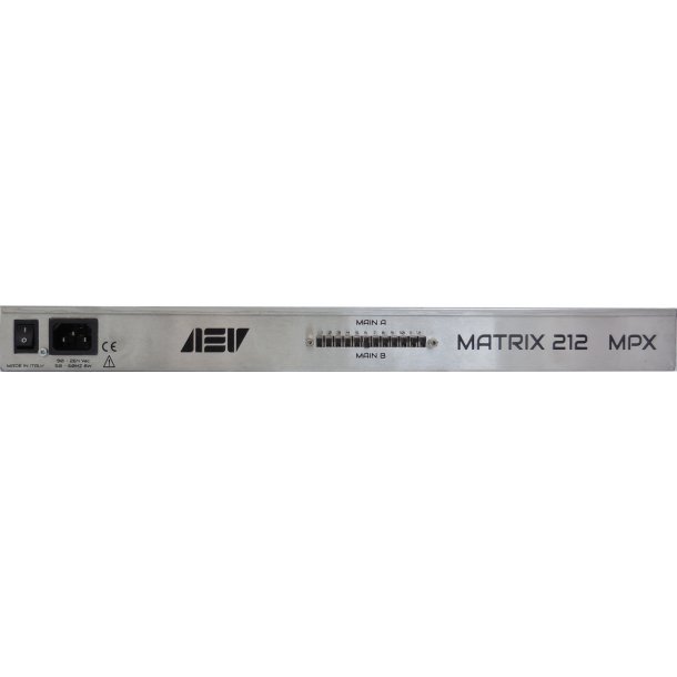 AEV Matrix 212 MPX audio matrix - 2 IN / 12 OUT