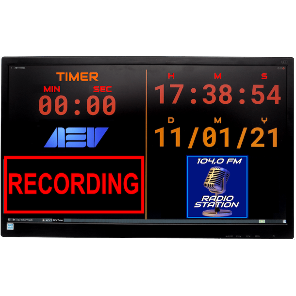 AEV Studio Watch Timer LCD 24