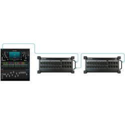 Allen &amp; Heath SQ5 48 channel digital mixer, 16 onboard preamps and 8 stereo FX