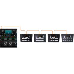 Allen &amp; Heath SQ5 48 channel digital mixer, 16 onboard preamps and 8 stereo FX