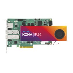 AJA KONA IP25 SMPTE ST 2110 Uncompressed IP I/O