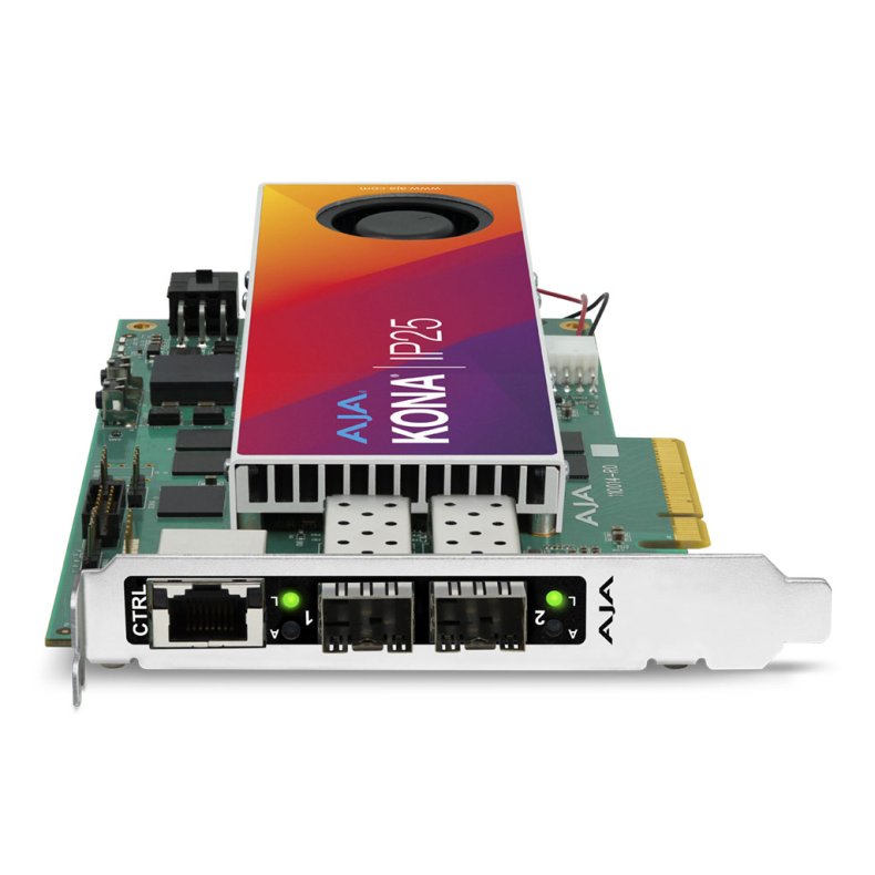 AJA KONA IP25 SMPTE ST 2110 Uncompressed IP I/O