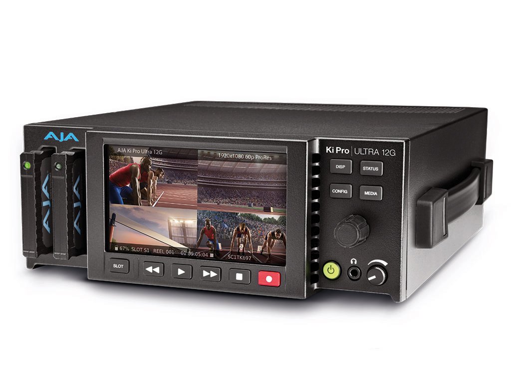 【AJA KI PRO Quad　4Kレコーダー セット】未使用品 AJA Ki Pro Ultra 12G-SDI 4K/UHD/HD Recorder and Player, 4 channel