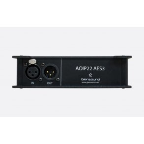 Glensound AoIP22-AES 1 x AES3 input & output portable unit Dante/ AES67