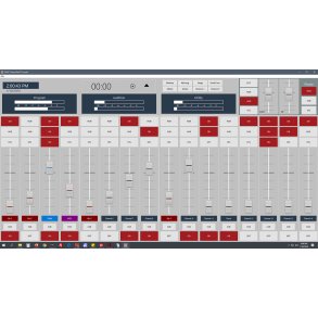 Arrakis DARC Virtual 4 Channel Console software. Dante or ASIO soundcard audio sources required.