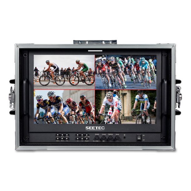Seetec ATEM156S-CO  Carry-On Production Broadcast Monitor LUT Waveform HDMI 4 SDI In/Out