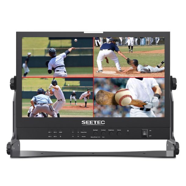 Seetec ATEM156S Production Broadcast Monitor LUT Waveform HDMI 4 SDI In/OUT
