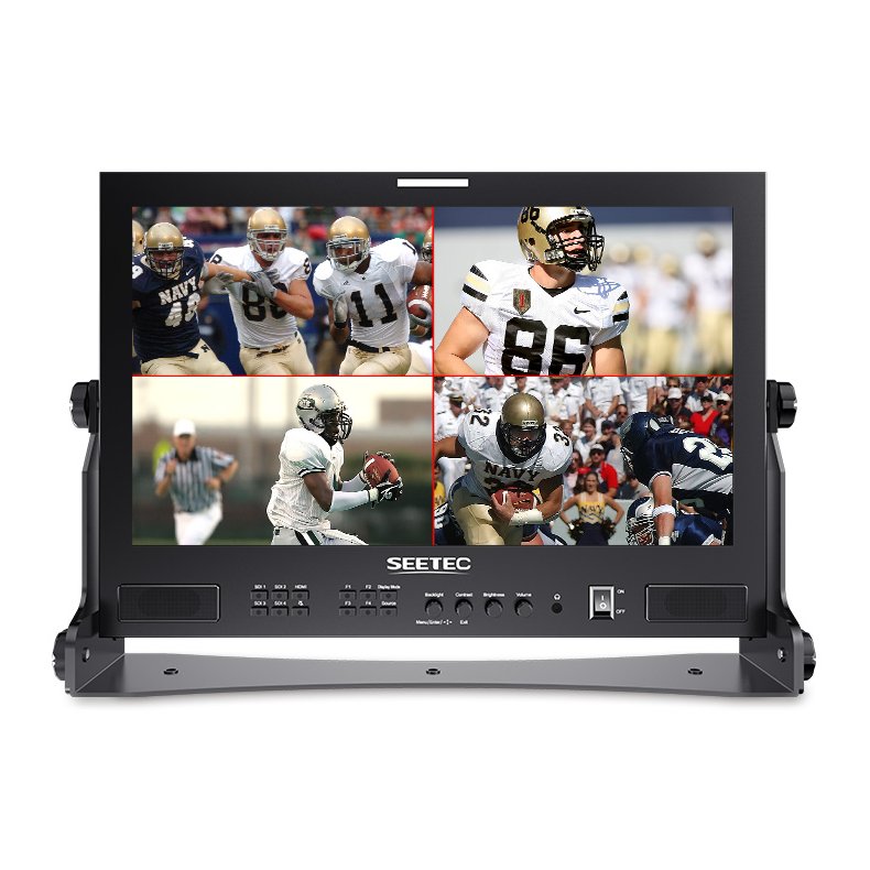 Seetec ATEM173S Production Broadcast Monitor 17.3" LUT Waveform HDMI 4 SDI In/Out