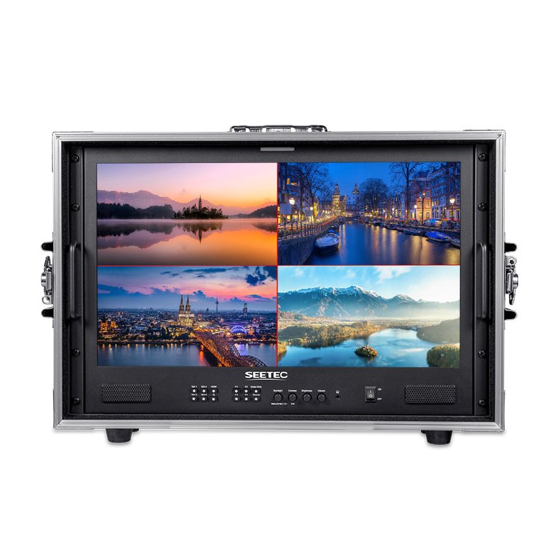Seetec ATEM215S-CO Carry-On  Production Broadcast Monitor 21,5" IPS LUT Waveform HDMI 4 SDI In/Out