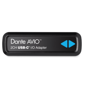 Audinate Dante AVIO USB-C IO Adapter 2X2 Ch
