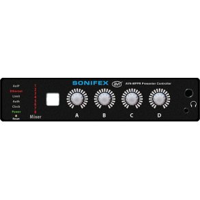 Sonifex AVN-MPPR 4 Channel Presenter In-Ear Monitoring Remote Controller, AES67