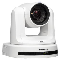 Panasonic AW-UE20 4K PTZ Camera, White, 4K, with simultaneous 3G-SDI, HDMI &amp; USB output