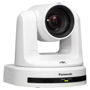 Panasonic AW-UE20 4K PTZ Camera, White, 4K, with simultaneous 3G-SDI, HDMI & USB output
