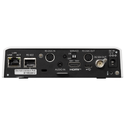 Panasonic AW-UE20 4K PTZ Camera, White, 4K, with simultaneous 3G-SDI, HDMI &amp; USB output