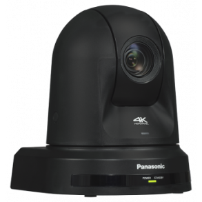 Panasonic AW-UE50 - 4K PTZ Camera with 24x Optical Zoom and supporting NDI|HX ver 2 and SRT, Black