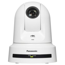 Panasonic AW-UE80 4K 50/60p PTZ Camera supporting Full-Bandwidth NDI, SRT and FreeD protocols, White