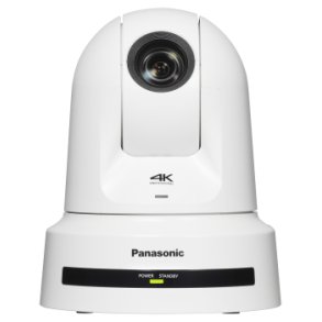 Panasonic AW-UE80 4K 50/60p PTZ Camera supporting Full-Bandwidth NDI, SRT and FreeD protocols, White