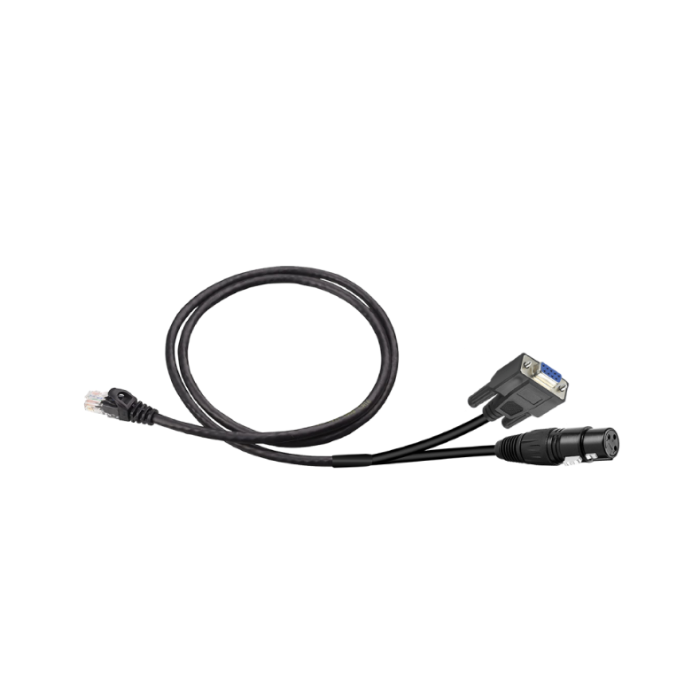 Axel Oxygen 1000/2000/3000 Adapter RJ45-XLR Microphone and SUB-D9pF(2GPI, 1GPO) 1,5m