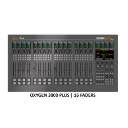Axel Oxygen 3000 Plus 16 Fader 2 Audio I/O Board Dante 16, 10 mic., 6 line, 2 Tel., Bluetooth