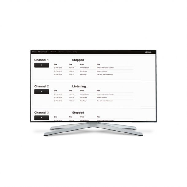 Axel Mediaminer TV Fingerprinting 1 Rack Unit