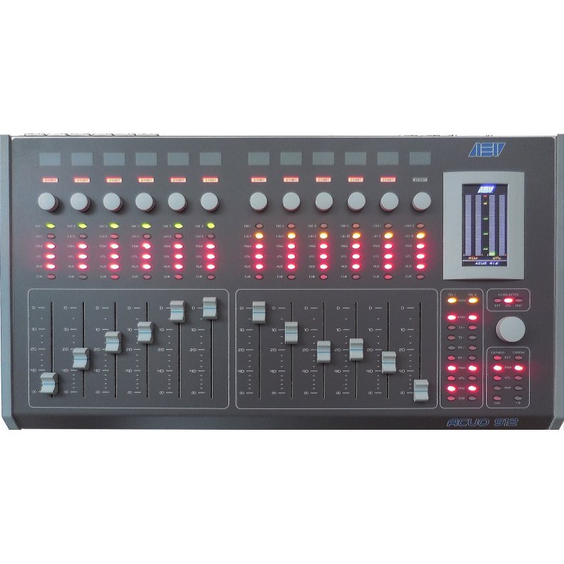 AEV Acuo 912 Broadcast Console 12 fader - DISCONTINUED