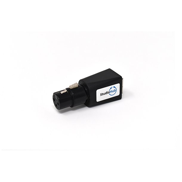 Studiohub 993062 Adapter Link RJ-45 Female to single XLR Female