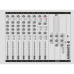 D&R AirMate-USB 8 faders Mixing Console 2x USB, 1x Hybrid, 1 x VOIP