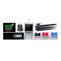D&R Airmate-USB Sparepartskit SMD (Pots, switches, knobs, ic's, faders etc. etc.) 