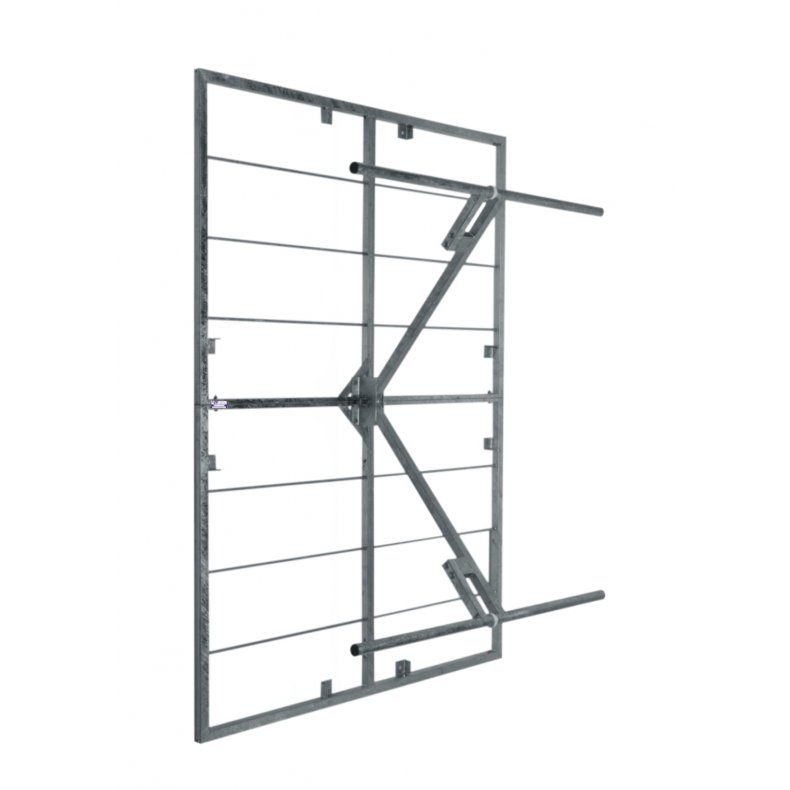 EuroCaster AKK/2M Double Dipole Wide Band FM Panel Antenna Stainless Steel 2kW