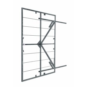 EuroCaster AKK/2F Double Dipole Wide Band FM Panel Antenna Stainless Steel 5kW