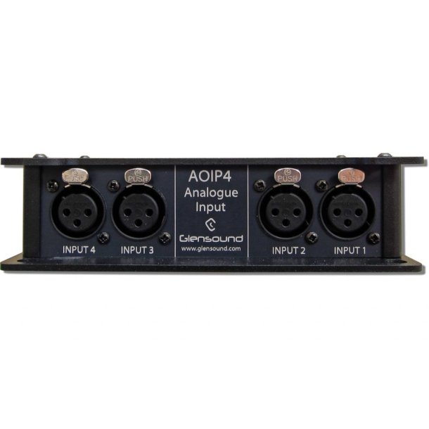 Glensound AoIP4O Four Audio Outputs To Dante / AES67