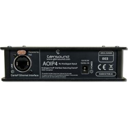 Glensound AoIP-4I Four Audio Inputs To Dante / AES67