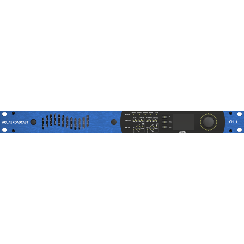 Aqua Broadcast Cobalt CH-1 Fully featured 1+1 Changeover Switch