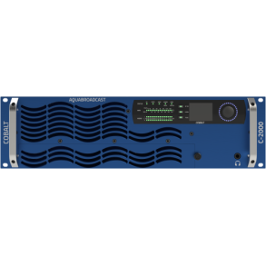 Aqua Broadcast Cobalt C-2500 Digital FM Transmitter 2500 w with DDS Exciter and audio processor