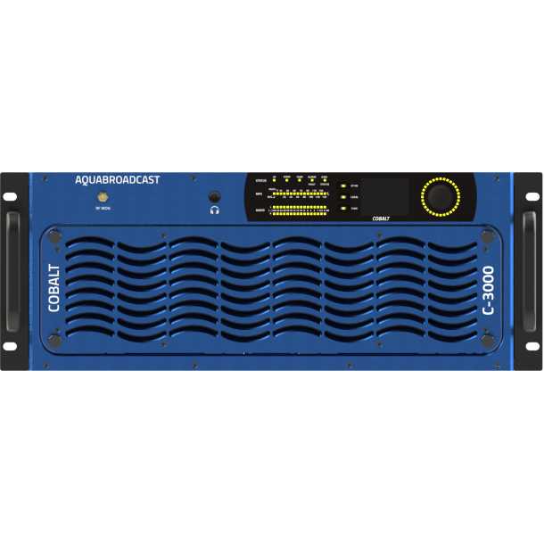 Aqua Broadcast Cobalt C-2000 Digital FM Transmitter 2000 w with DDS Exciter and audio processor