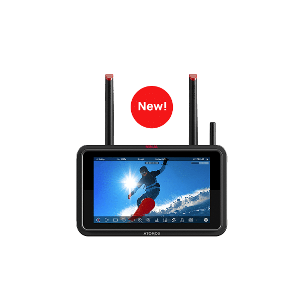 Atomos Ninja TX, 5-inch, 1500nit HDR, 12G-SDI and HDMI monitor-recorder for any pro camera 