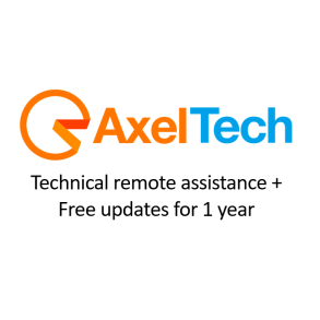Axel Technical Remote Assistance + Free Updates for software license RANGER-SRV (1 year)
