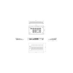 Axel Oxygen 2000-BT DANTE Digital broadcast console 12 Faders; 5 Mic 
