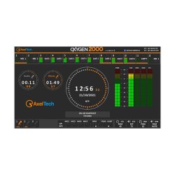 Axel Oxygen 2000-BT Digital broadcast console 12 Faders; 5 Mic 