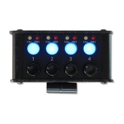 Glensound Beatrice B4+/3F Compact 4 Channel Beltpack (Dante Broadway Design) with 3pin XLR Female