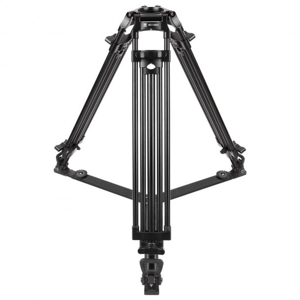 Sirui BCT-2003 Aluminium Broadcast Tripod with 75mm half ball