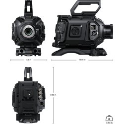 Blackmagic URSA Broadcast G2 (incl B4 &amp; EF lens mount, VLock Battery Plate,top handle,Shoulder Pad)