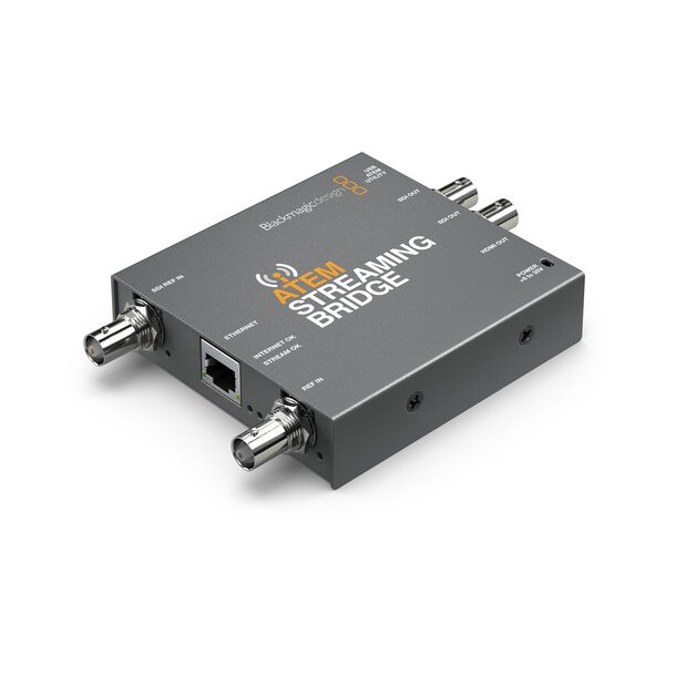 Blackmagic ATEM Streaming Bridge Converter for ATEM Mini Pro Streaming  Switchers - Video Converters - BroadcastStoreEurope.com