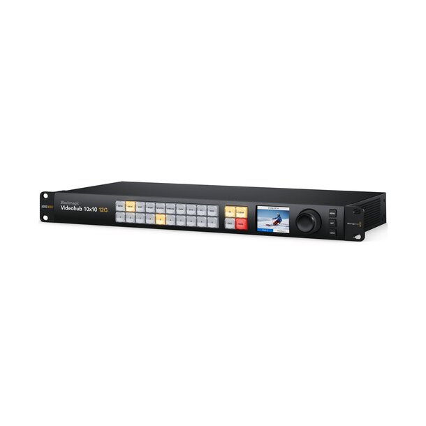 Blackmagic Videohub 10x10 12G Zero-Latency Video Router