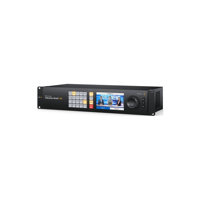 Blackmagic Videohub 40x40 12G Zero-Latency Video Router