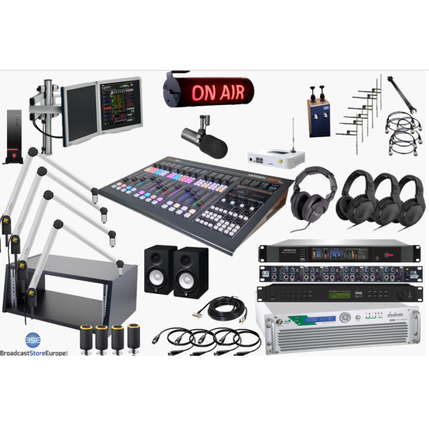 Complete On Air Radio Station 3000W (3kW - 25000ERP)