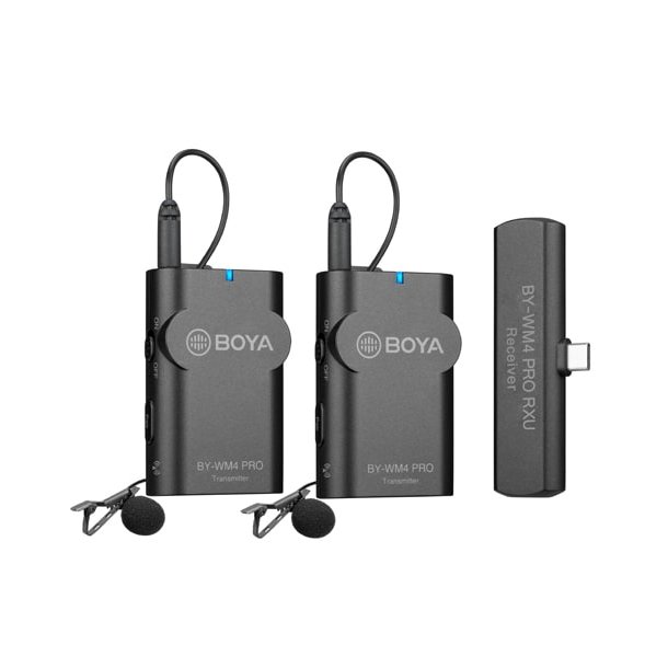 Boya BY-WM4-K6 digital plug in Wireless Microphone System